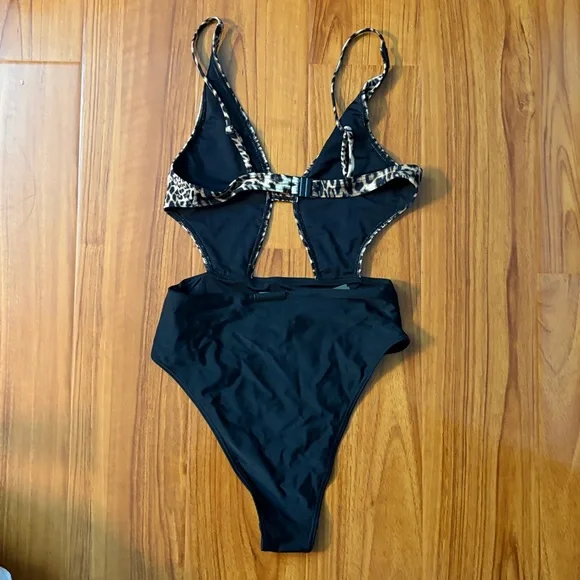 Allsaints Petra Kiku One Piece Swimsuit - Picture 8 of 8